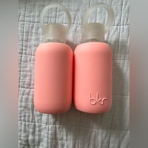 Set of 2 BKR Glass Water Bottles